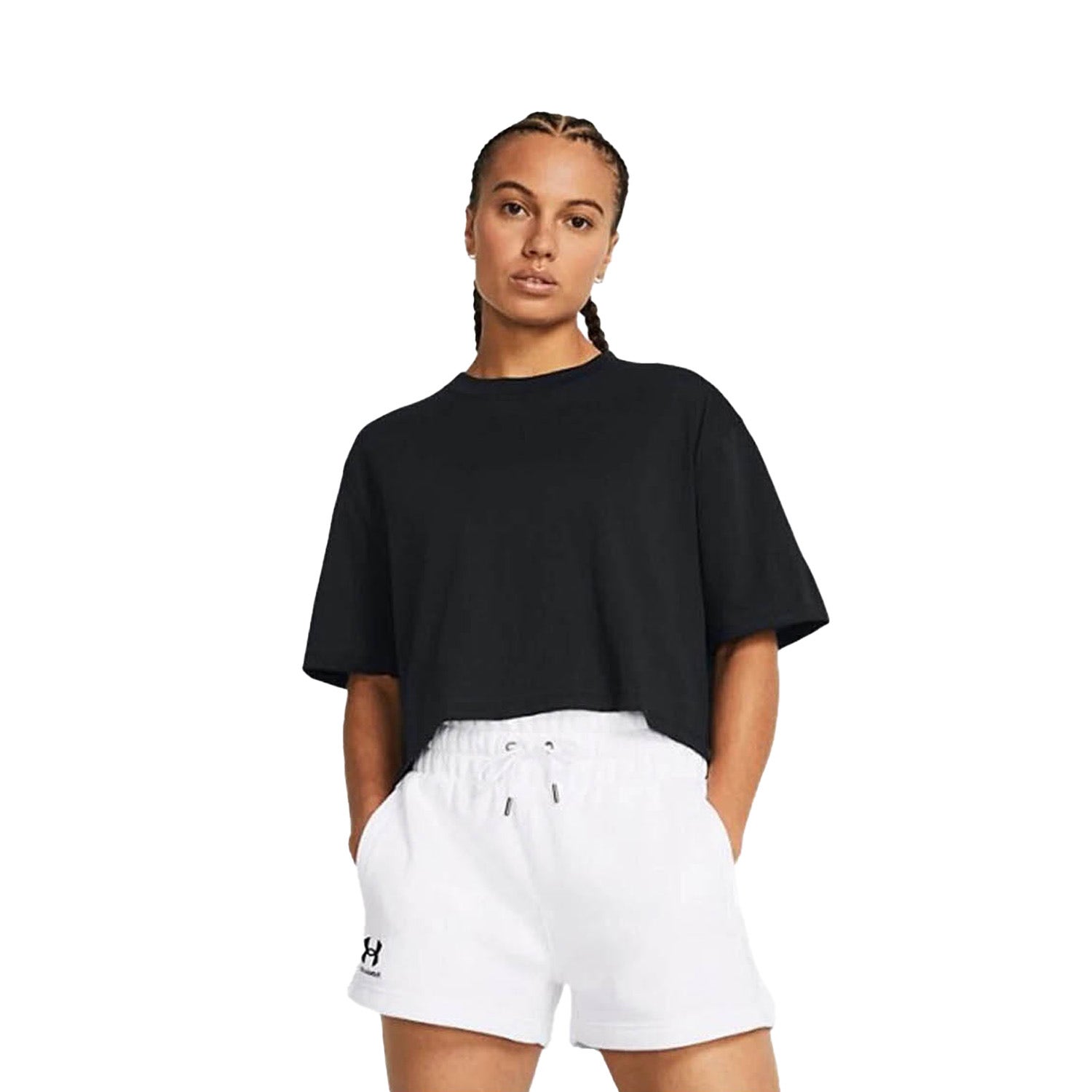 Under Armour  Campus Boxy Crop Short Sleeve