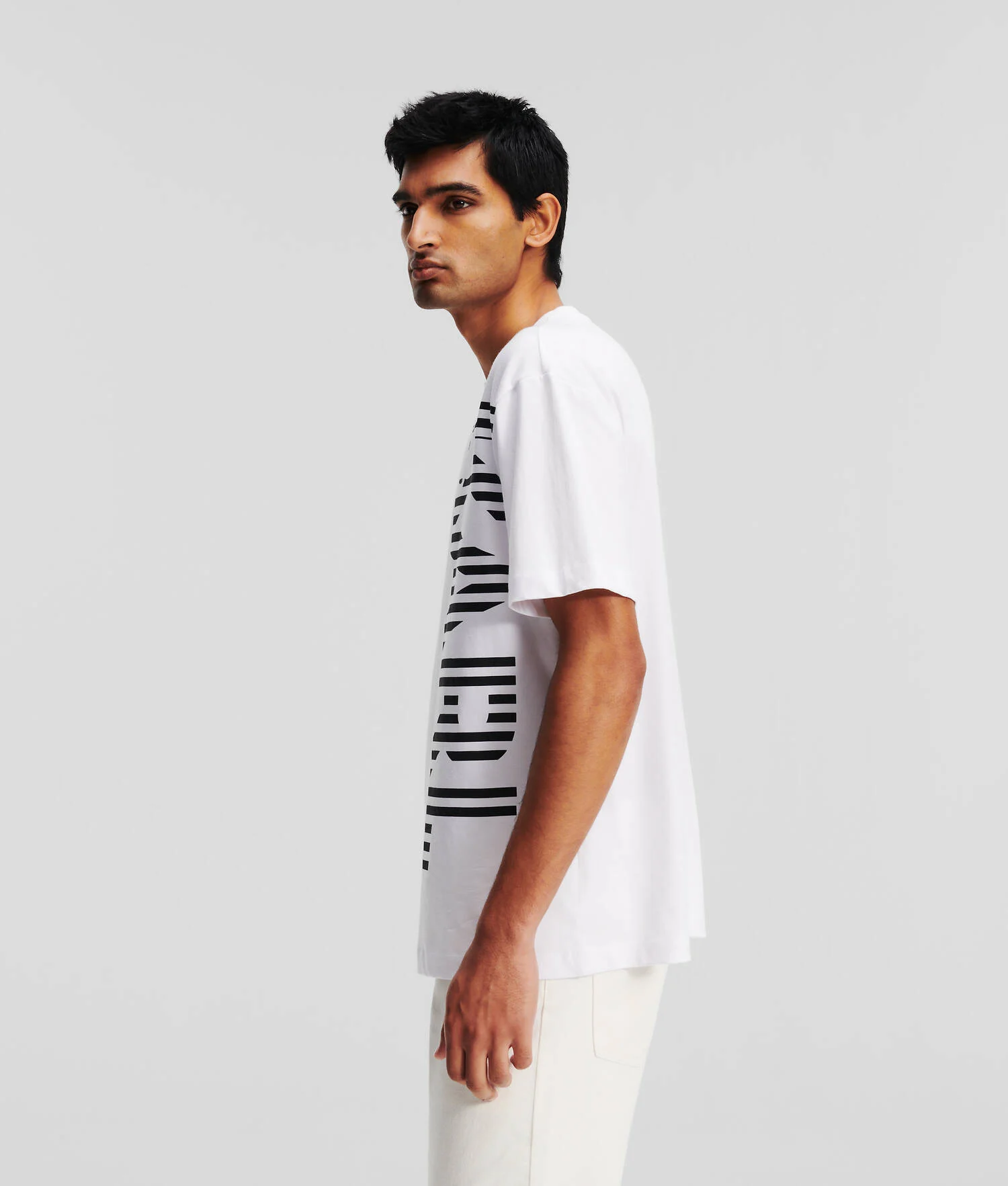 T-SHIRT À LOGO KARL VERTICAL