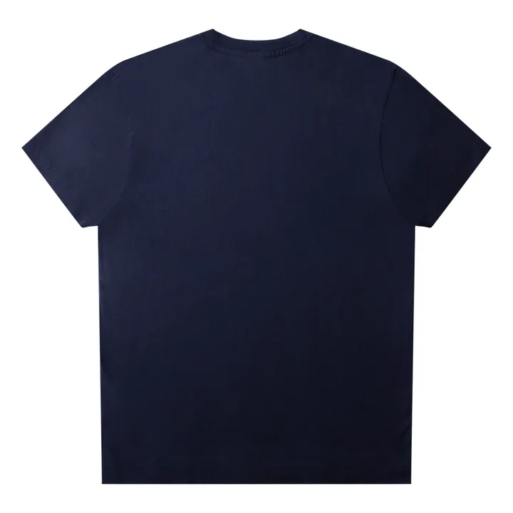 Edmmond Studios T-shirt Boris Coton Bio | Bleu marine