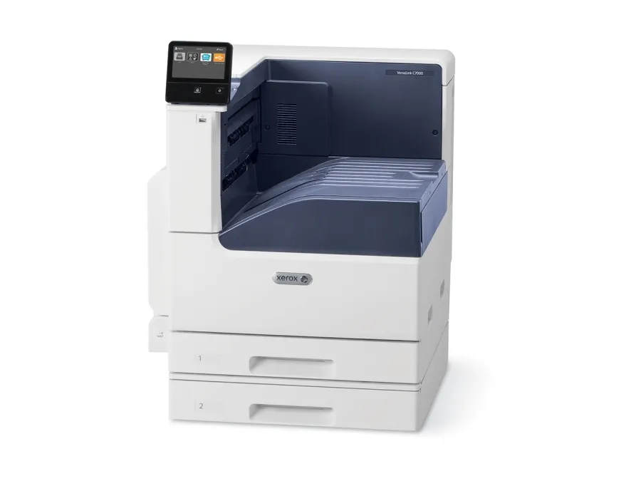 Xerox VersaLink C7000V/DN - Printer - farve - Duplex - laser - A3 - 1200 x 2400 dpi - op til 35 spm (mono) / op til 35 spm (farve) - kapacitet: 620 ark - Gigabit LAN, NFC, USB 3.0