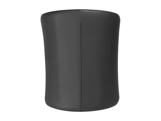 Fauteuil de salon KYOTO – Confortable – Noir – Style vintage