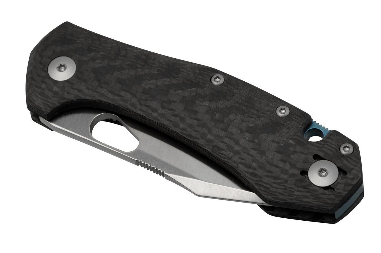 GiantMouse ACE Atelier, Elmax Satin, Carbon Fiber zakmes