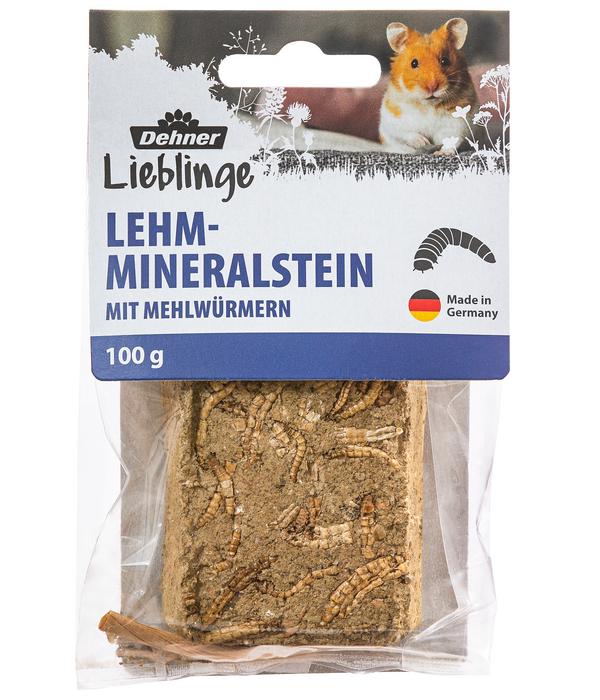 Dehner Lieblinge Lehm-Mineralstein Mehlwurm,