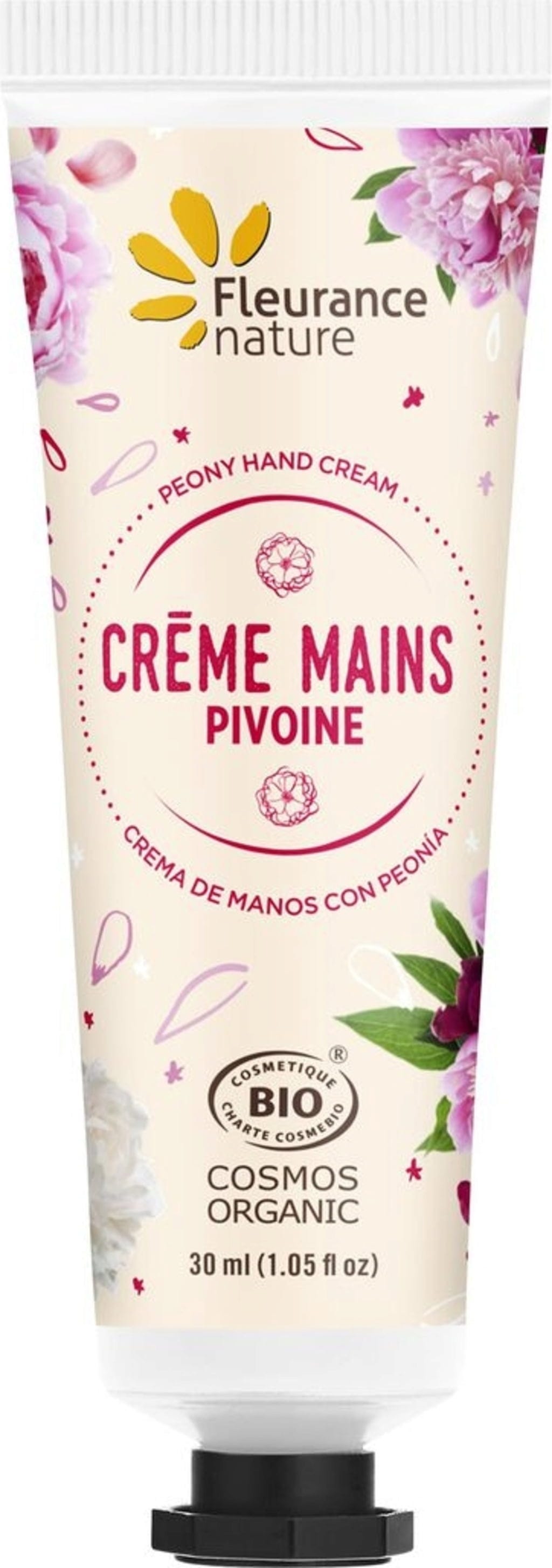 Fleurance nature  Hand Cream, Pfingstrose (30 ml)