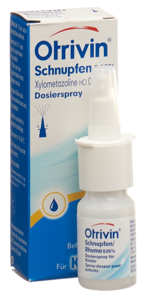 OTRIVIN Schnupfen 0.05 %<br>10 ml, Nasenspray, Lösung
