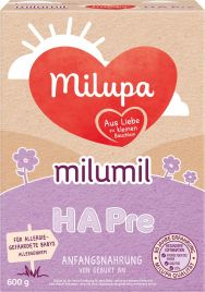 Milupa Milumil zuigelingenmelk HA PRE melkpoeder (vanaf 0 maanden)