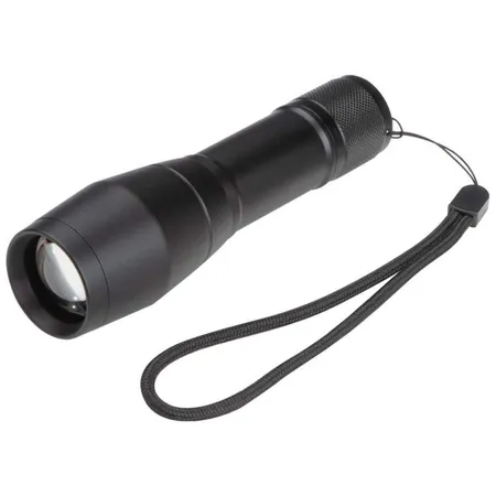 Macma LED Alu-Taschenlampe mit 3 verschiedenen Lichtfunktionen