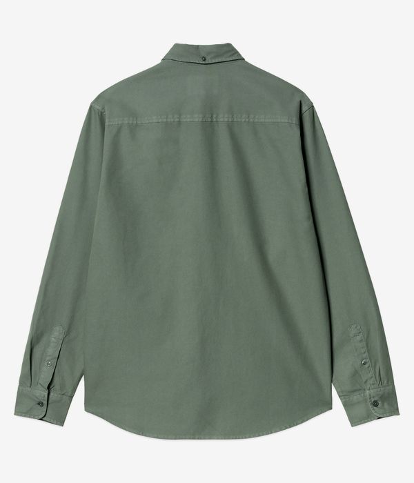 Carhartt WIP Bolton Oxford Hemd (duck green garment dyed)
