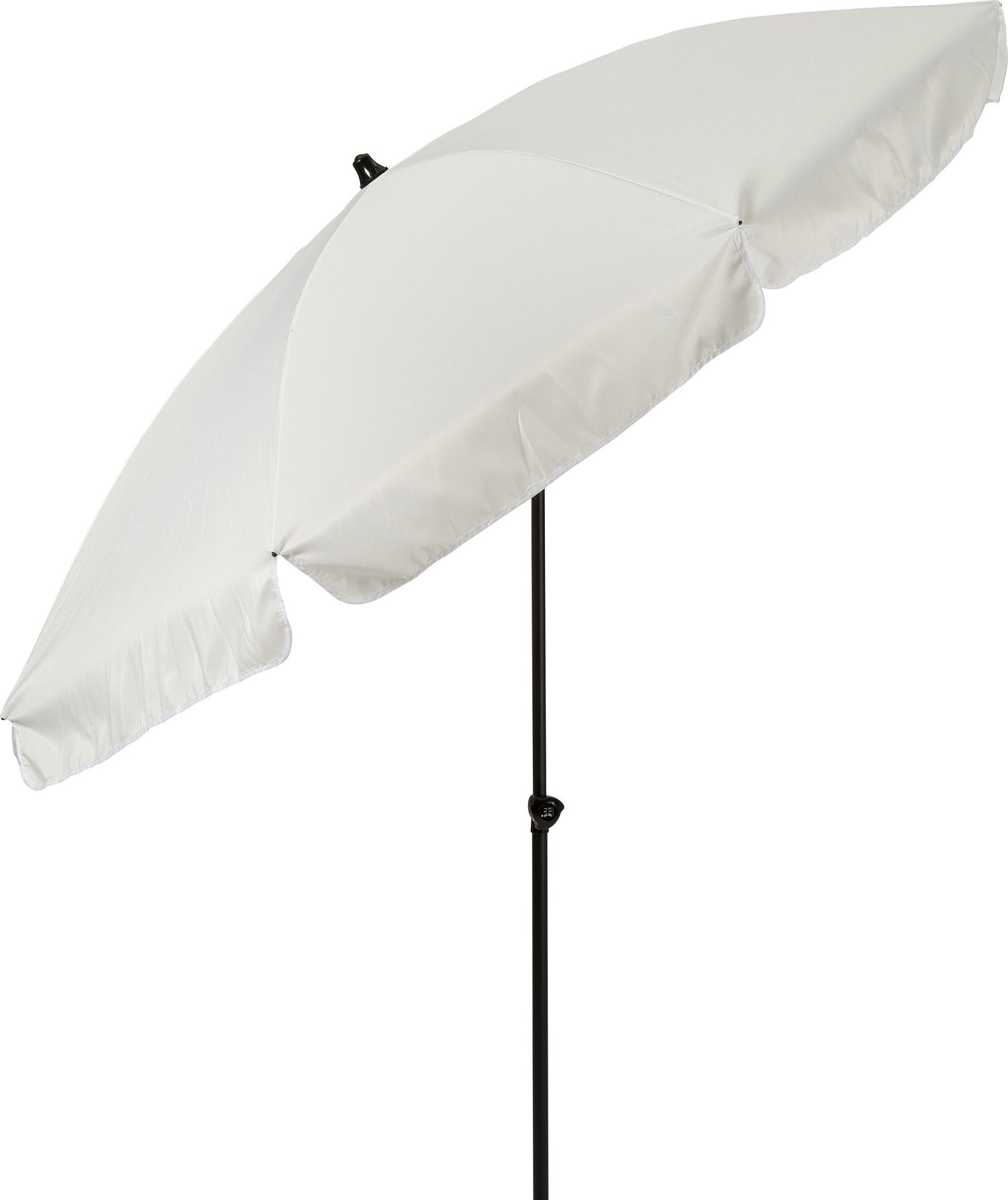 Intratuin parasol Haiti wit 80+UV D 200 cm
