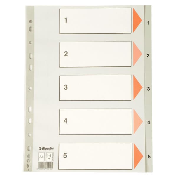 ESSELTE Register PP A4/1-5