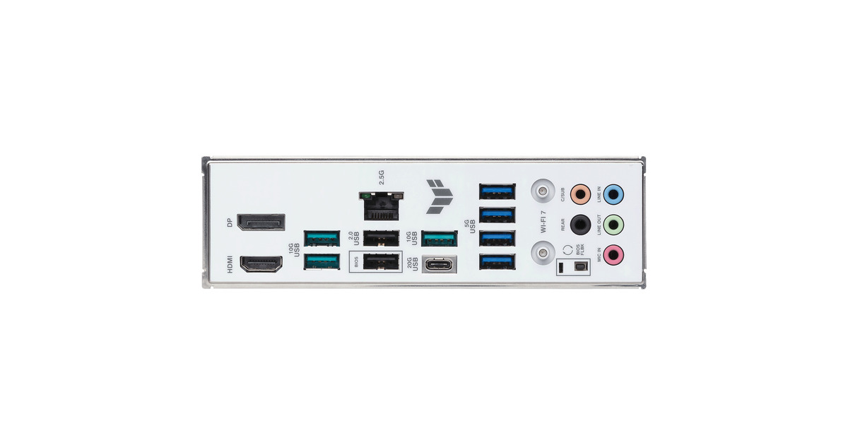ASUSTUF GAMING B850-BTF WIFI W socket AM5 moederbord  (2.5Gb-LAN, Wi-Fi 7, BT, Sound, ATX)