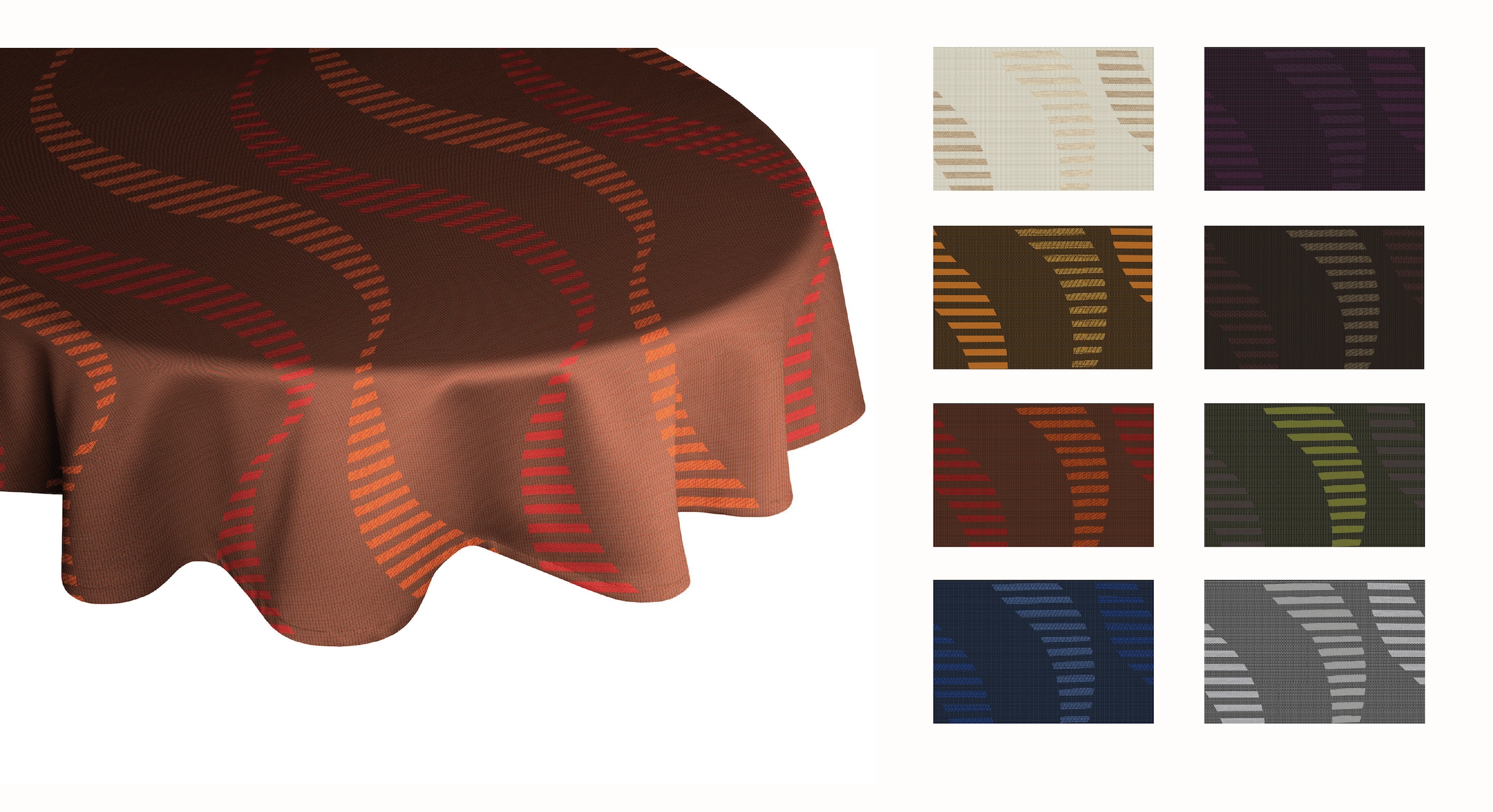 Wirth Tischdecke »LUPARA« oval
