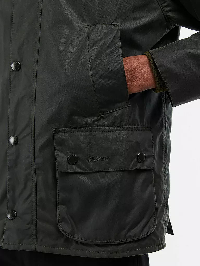 BARBOUR Parka BEDALE  dunkelgrün