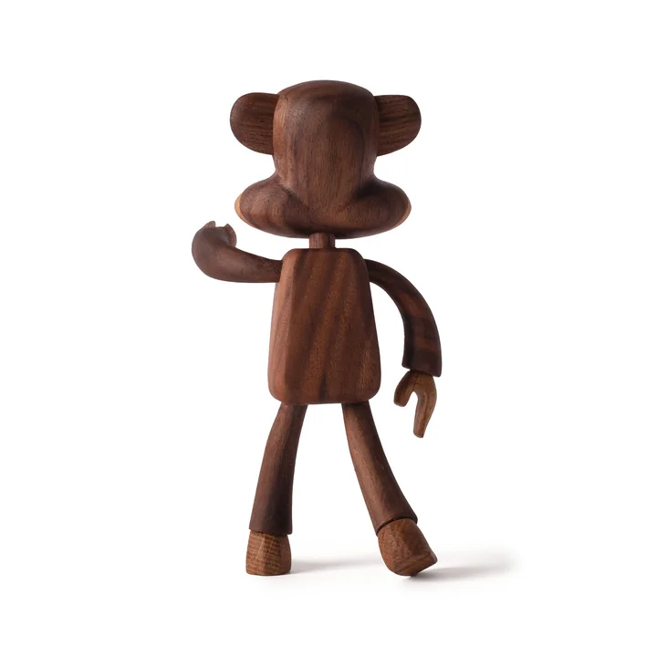 boyhood - Julius the Monkey Holzfigur, Walnuss & Eiche natur