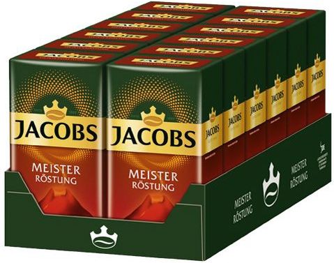 Jacobs - Meisterröstung - Gemalen Koffie - 12x 500g