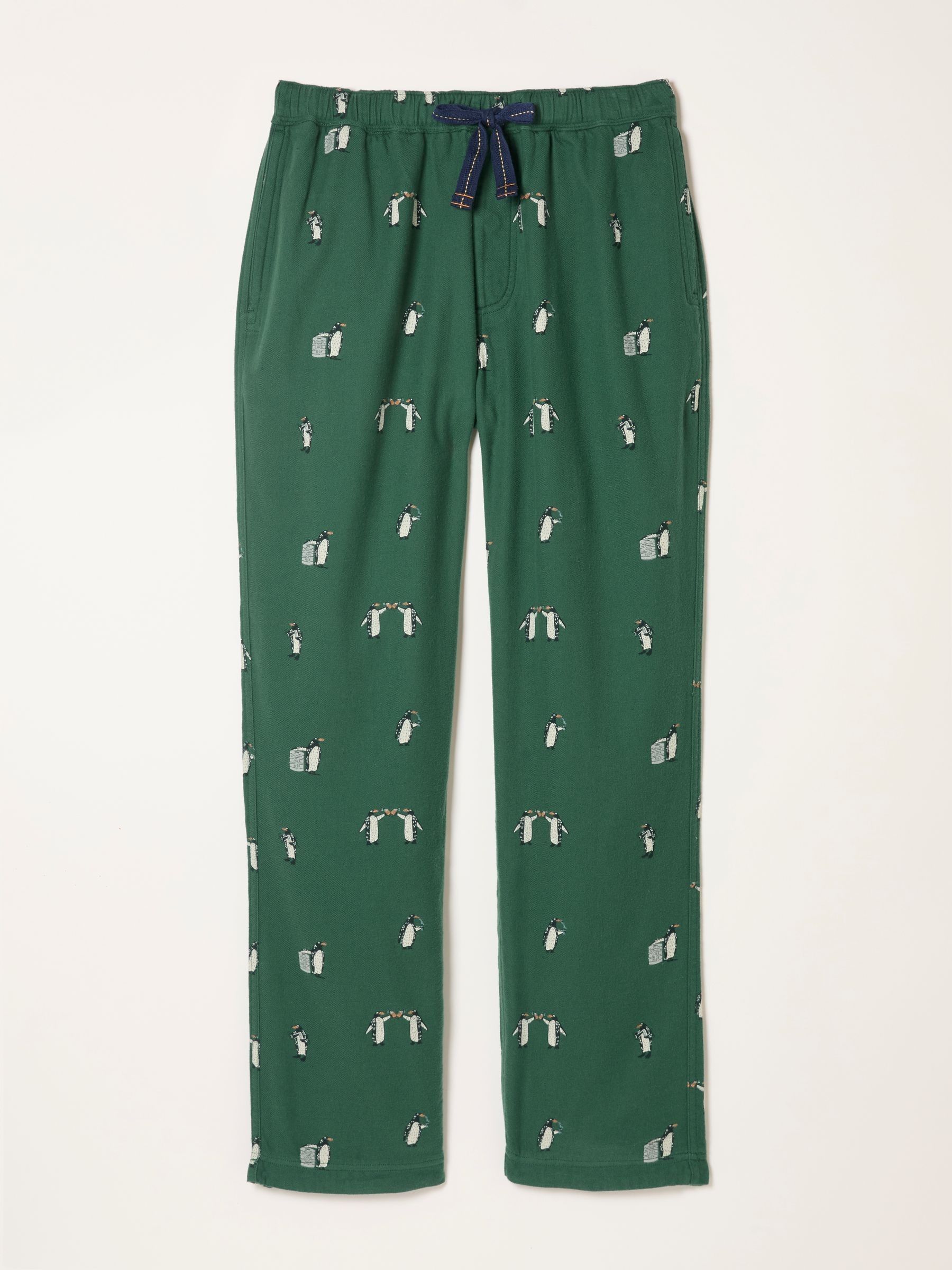 FatFace Penguin Print Pyjama Bottoms