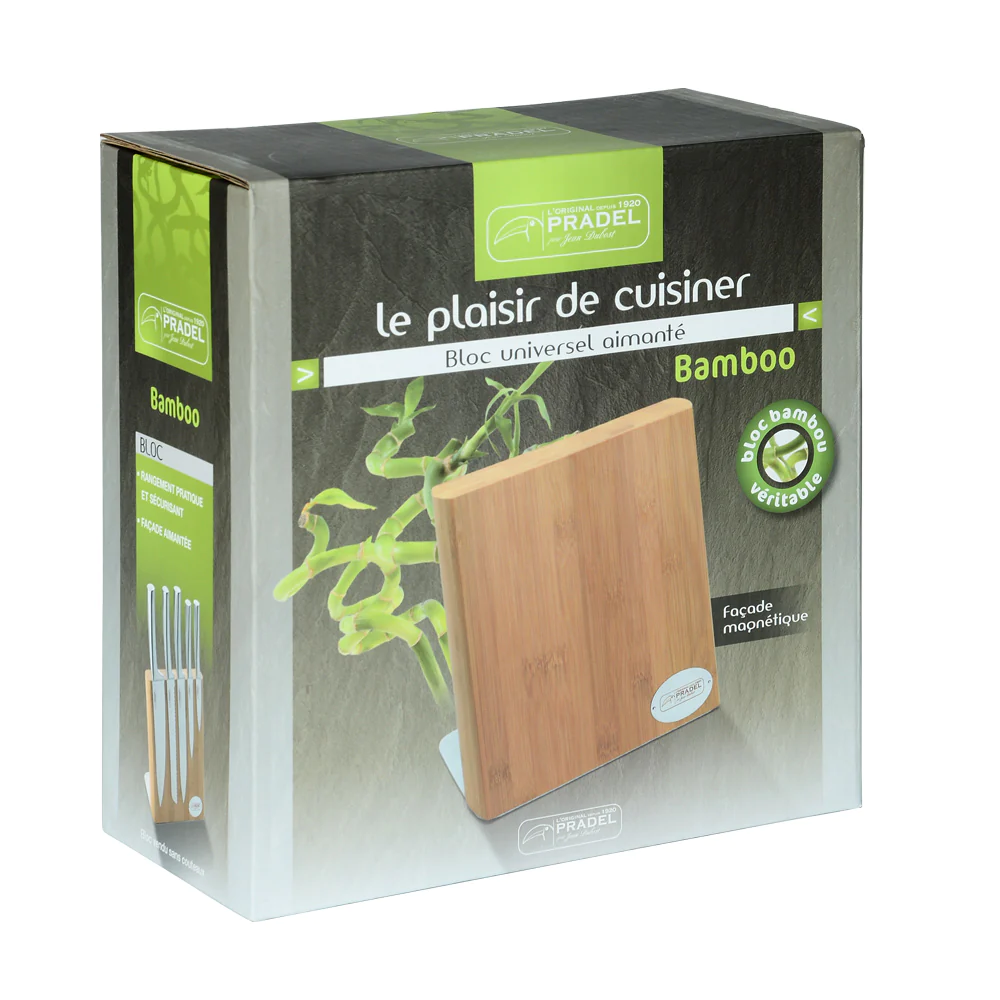 Bloc universel Easy magnétique en bambou Pradel Jean Dubost