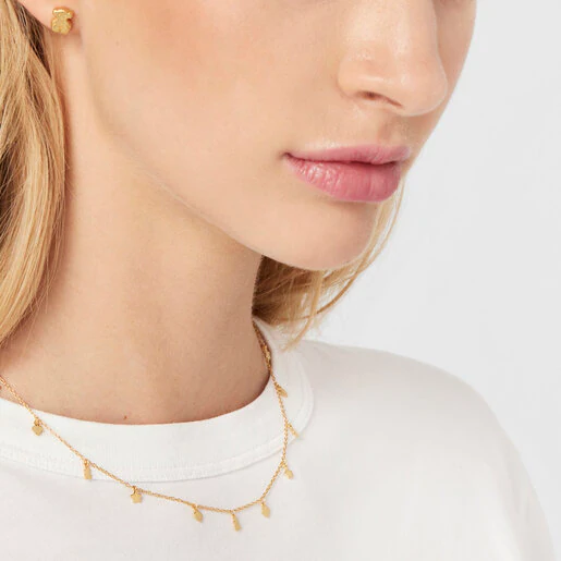 Colar Cool Joy banhado a ouro 18k sobre prata