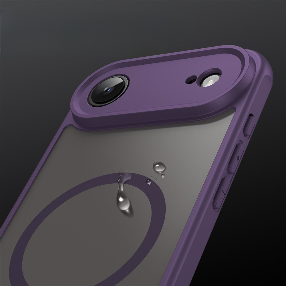 iPhone Air MagSafe Hybrid Hülle mit TPU Bumper - Lila