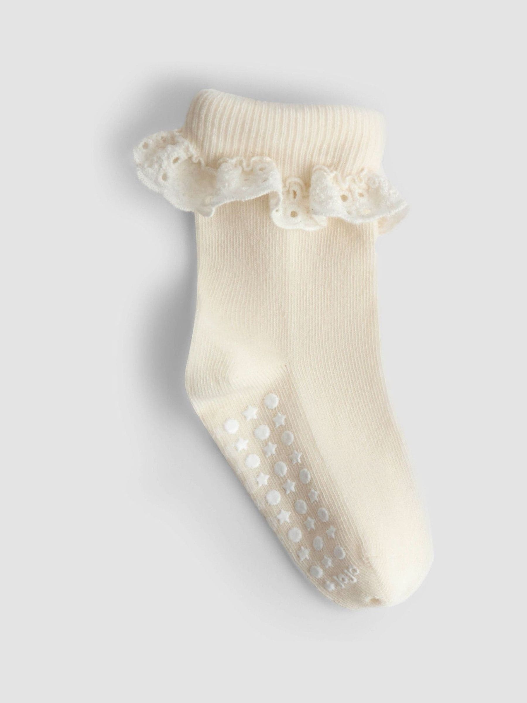JoJo Maman Bébé 3-Pack Frill Socks