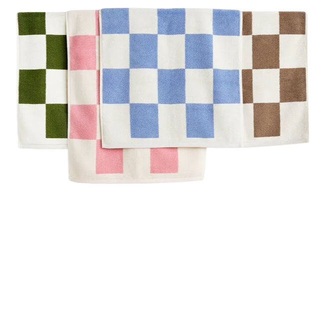 HAY  Check bademåtte - Cappuccino