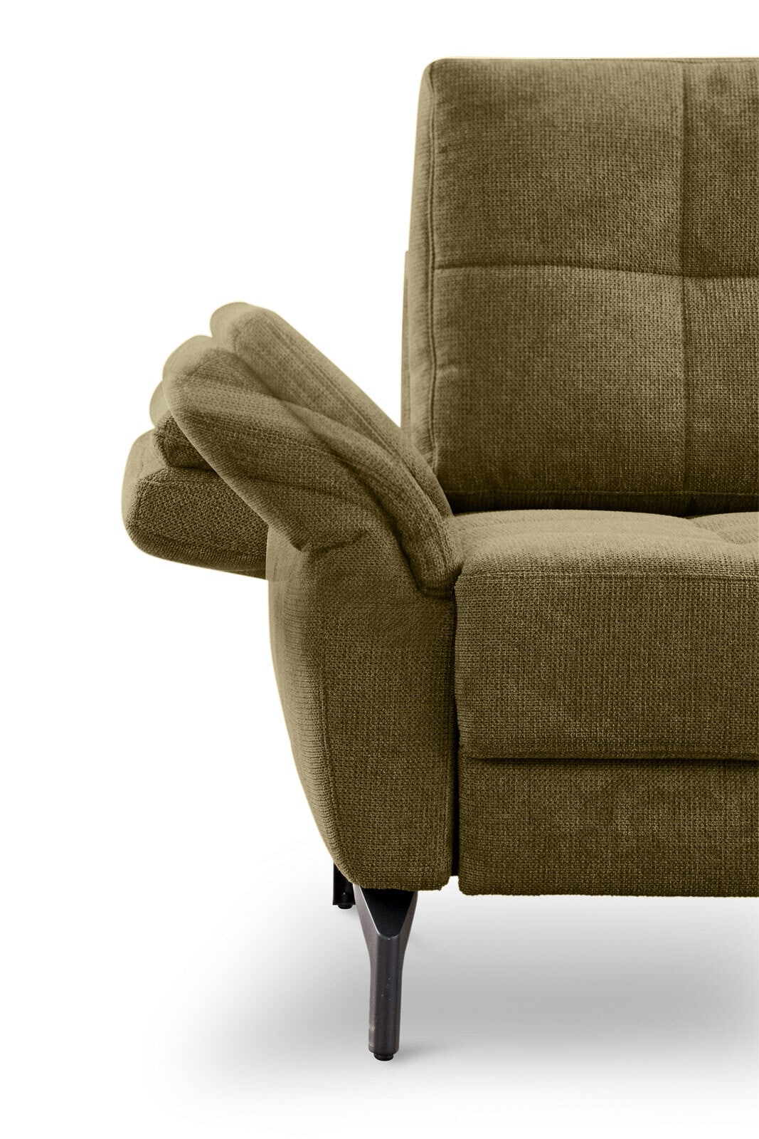 Sofa 3-Sitzer BRONX dunkelgrün