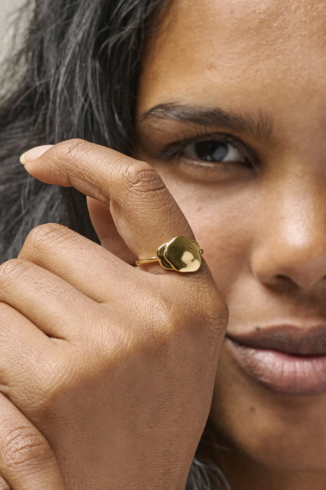 Enamel Copenhagen Ring, Sahara