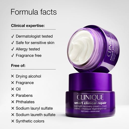 Clinique Smart Clinical Repair Overnight Recovery Cream & Mask, 50 ml