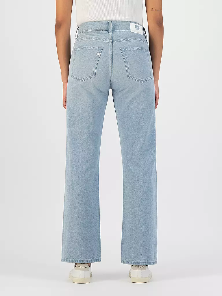 MUD JEANS Jeans Relaxed Fit JAMIE hellblau