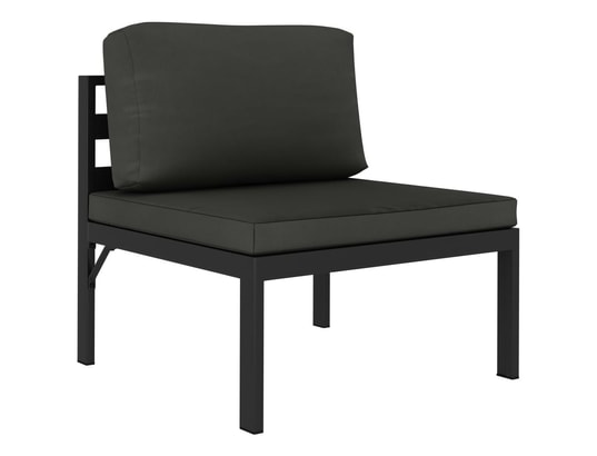 LES TENDANCES - Salon extérieur Salon de jardin-gris-8 places-70x70x64.5-251009