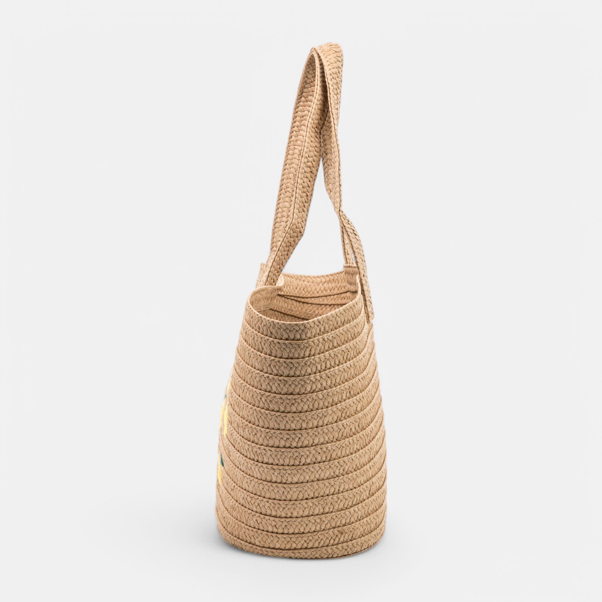 Sac de shopping cognac