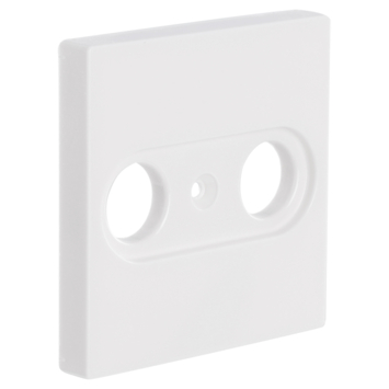 Jung AS500 Centraalplaat Radio/TV Wit
