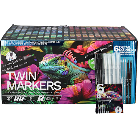 Danpen Twinmarkers 240 stk