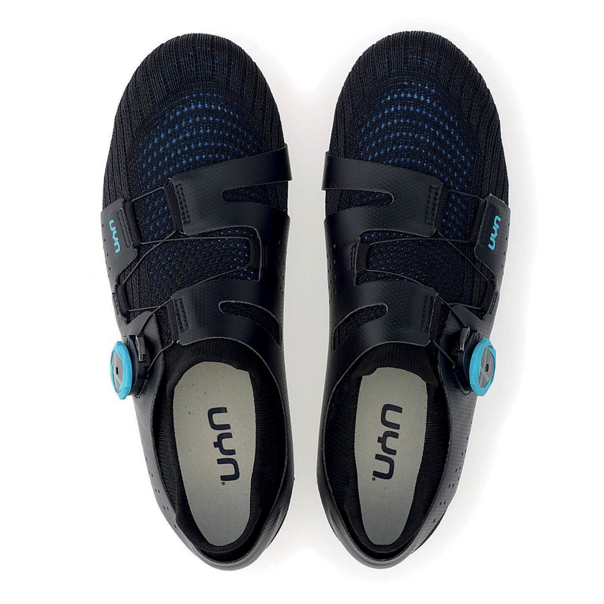 UYN Naked Carbon Wielrenschoenen Zwart/Blauw Heren