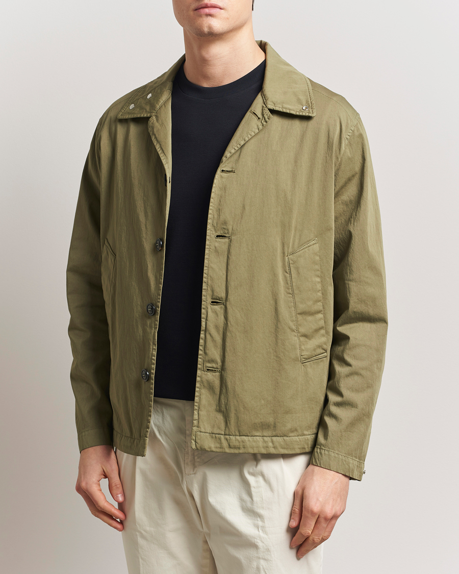 Valstar Garment Dyed Cotton Jacket Military Green