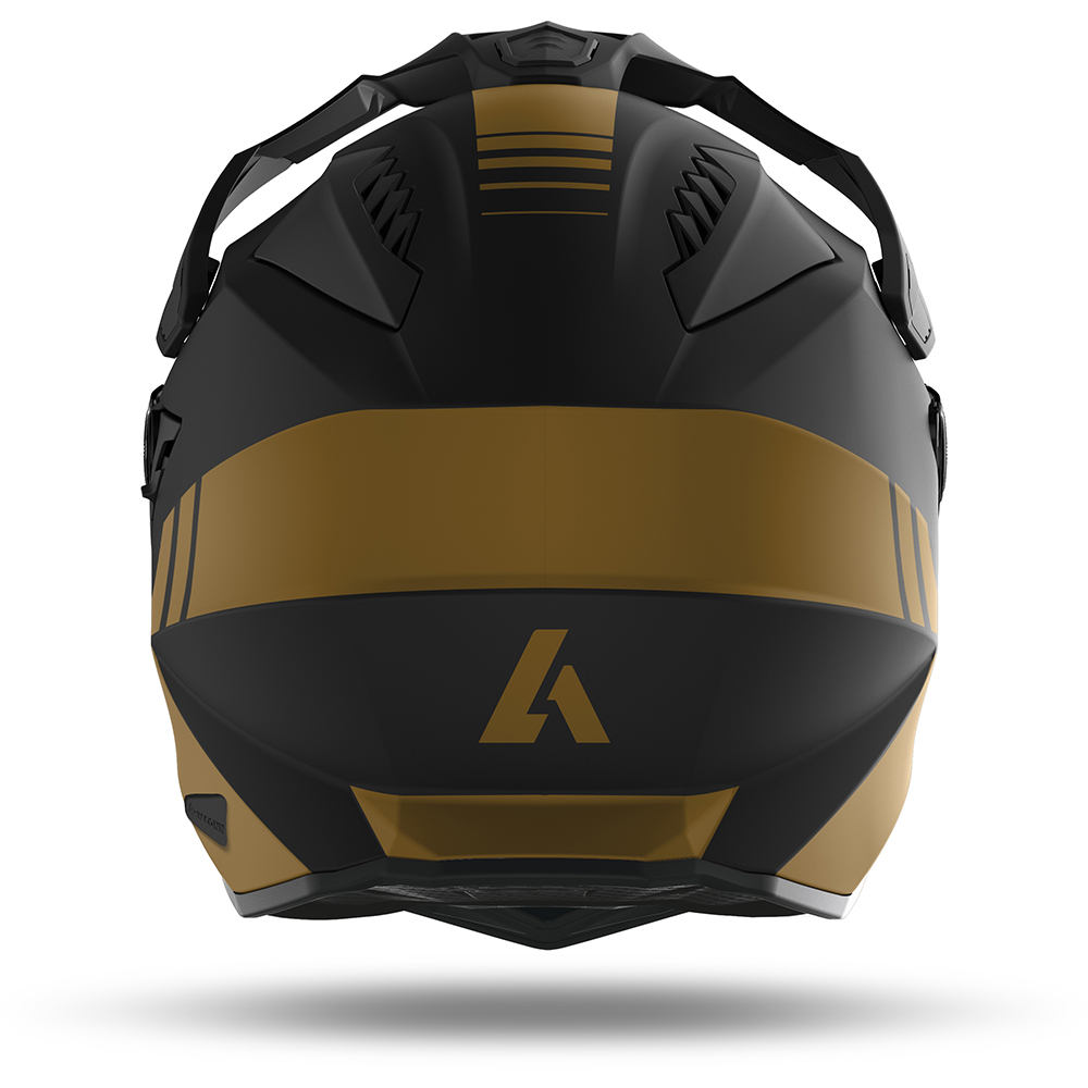 Airoh - Casque Commander Gold Noir Mat / Or