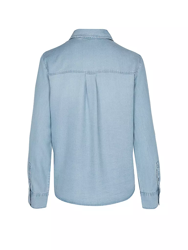 TOM TAILOR Bluse blau