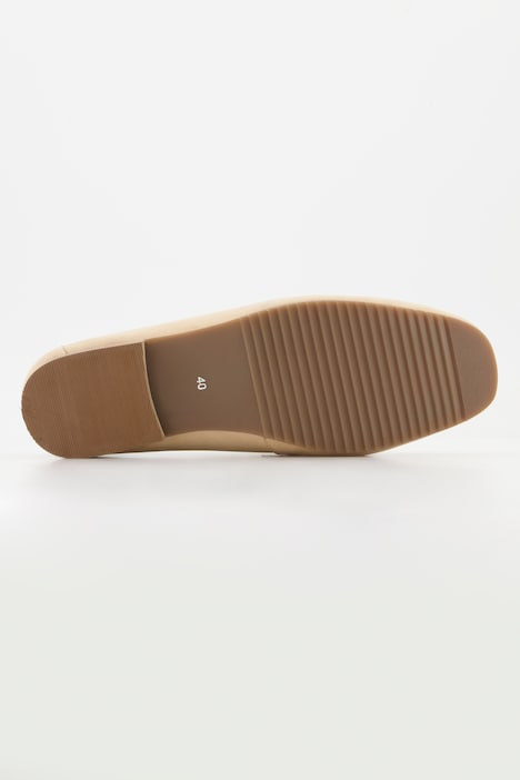 Leder-Loafer, Echtleder, Lederfutter, Weite H