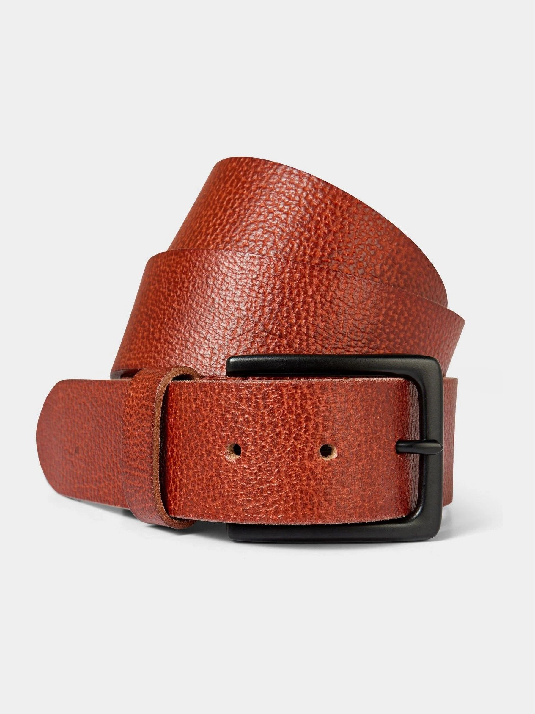 Bruin - Joe Browns leren riem met metalen gesp