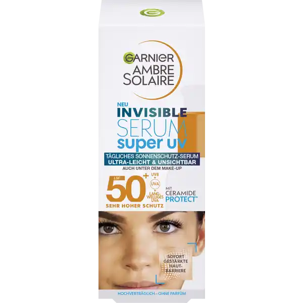 Sonnenschutz-Serum Invisible Super UV Utlraleicht & Unsichtbar LSF 50+