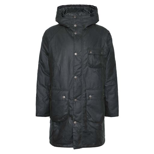 Barbour Winter Wax Parka Frakke, Fern, M