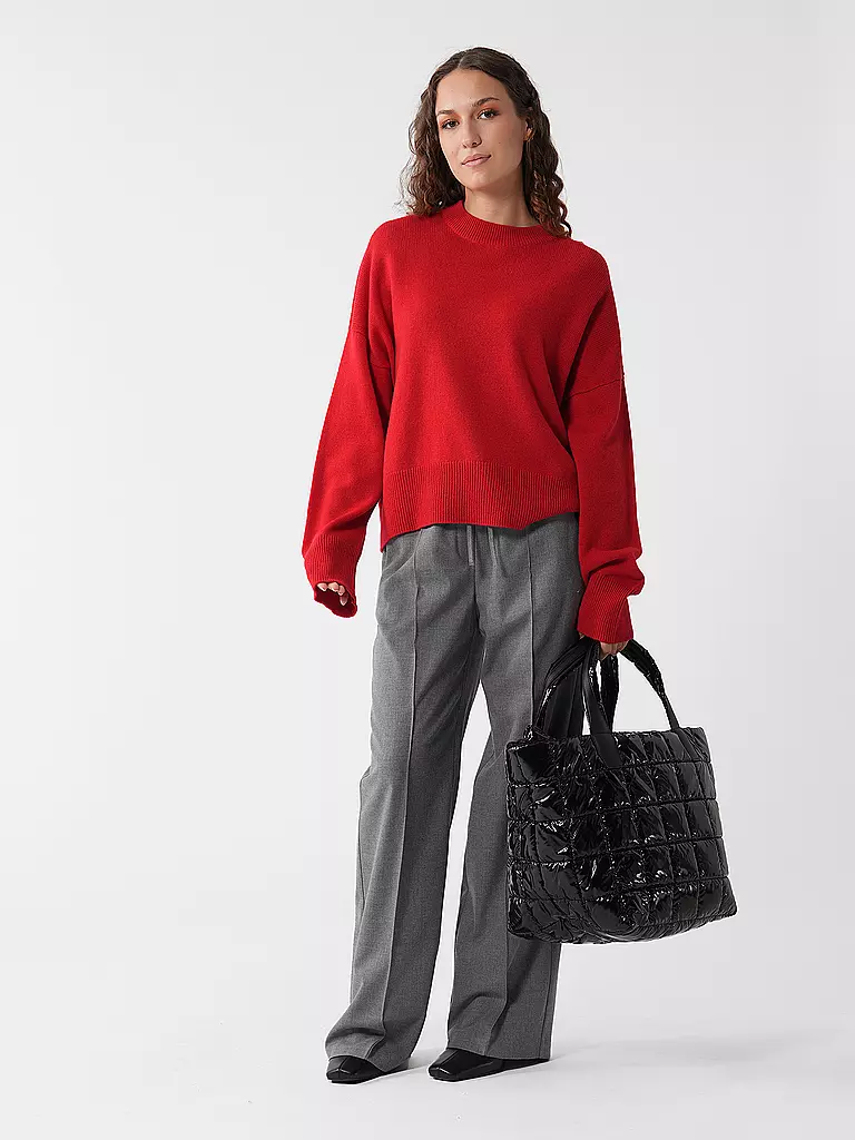 DAVIDA Kaschmirpullover rot