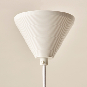 Philips 3D printed hanglamp Droplet Three turquoise 31,8x21,5 cm (hxb)