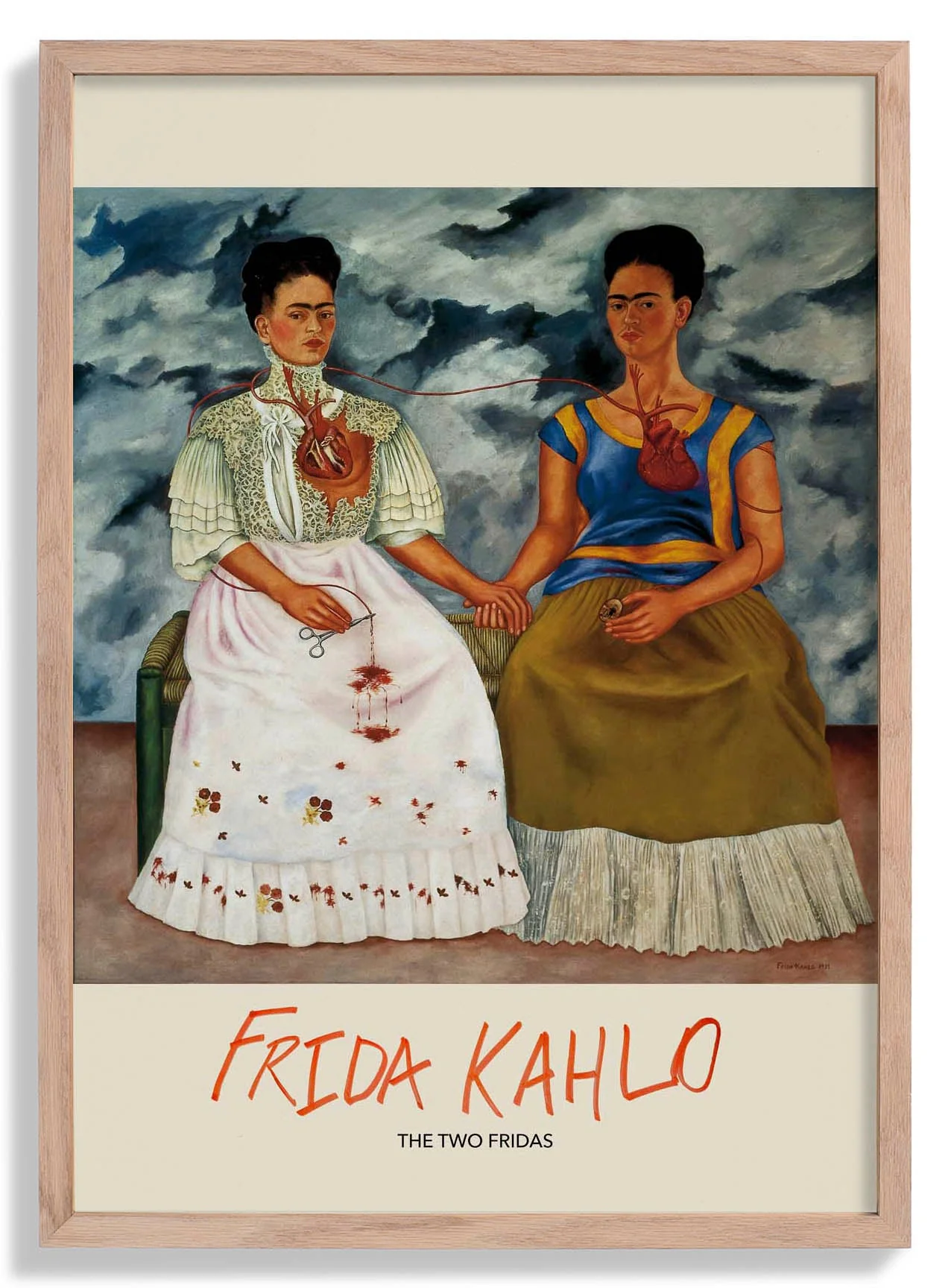 Die zwei Fridas von Frida Kahlo Kunstausstellung
