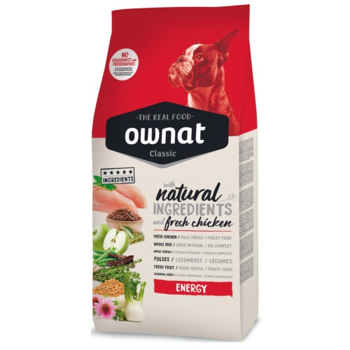 Ração Ownat Classic Energy para cães