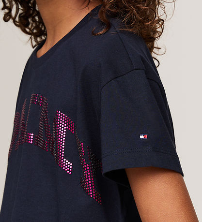 Tommy Hilfiger T-Shirt - Tommy Dot Folie - Desert Himmel