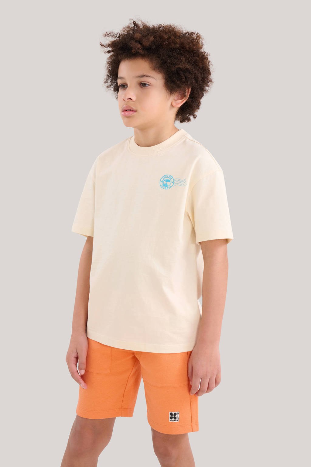 Shoeby sweatshort oranje
