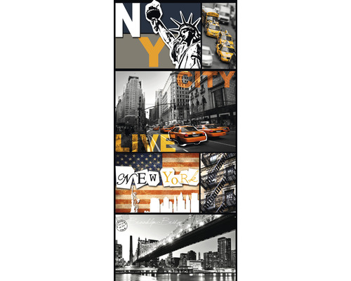 Pop-up paneel zelfklevend 30075-1 New York grijs