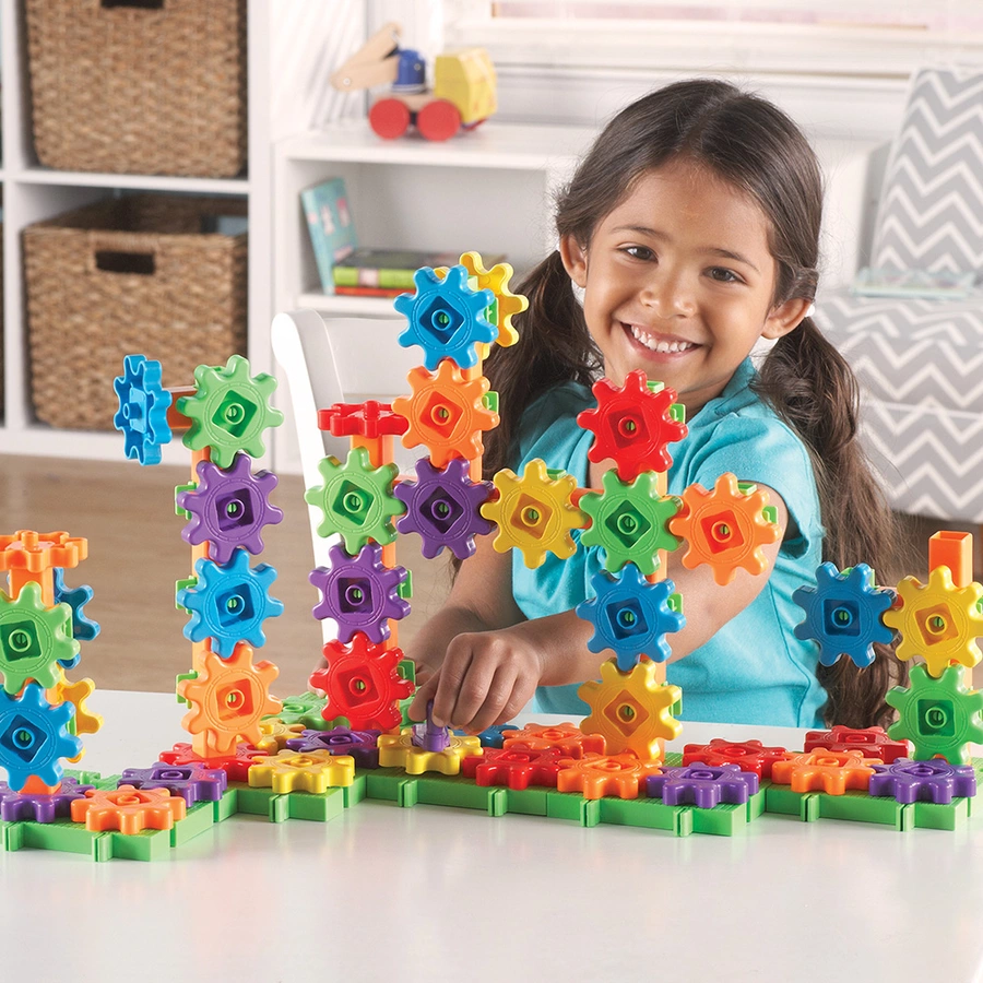 Learning Resources® Gears! Gears! Gears! Bauset für Anfänger