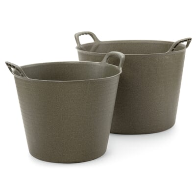 Gartenkübel Recyclingmaterial, 42 Liter